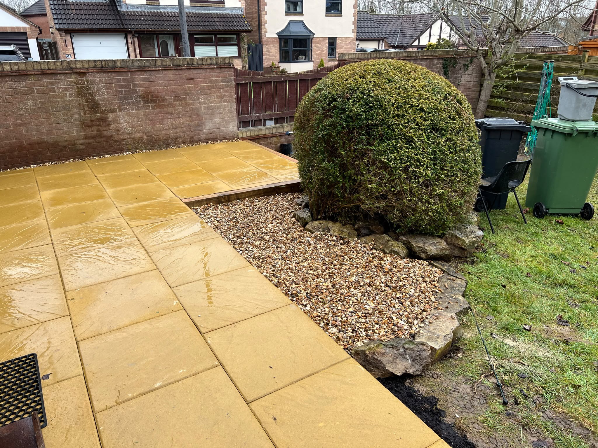 RT Landscaping completed project